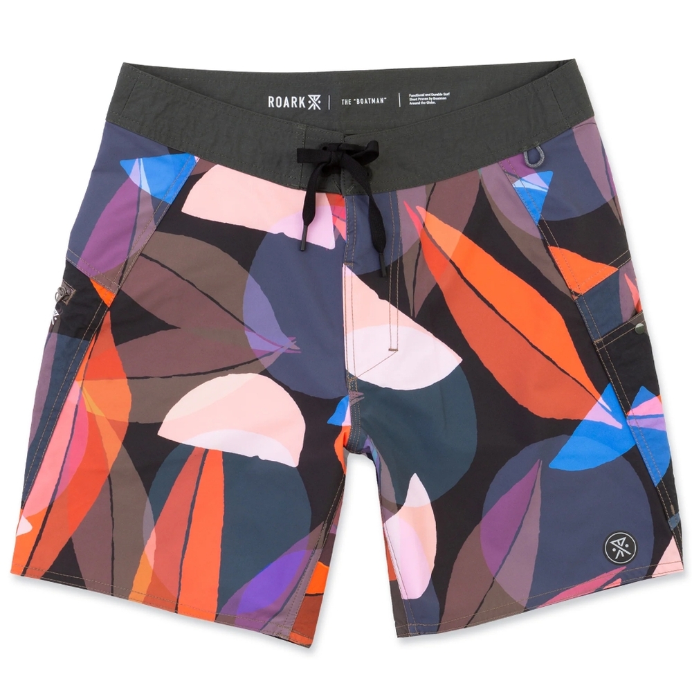 Roark Boatman Boardshorts Swim Trunks Size 32" NEW